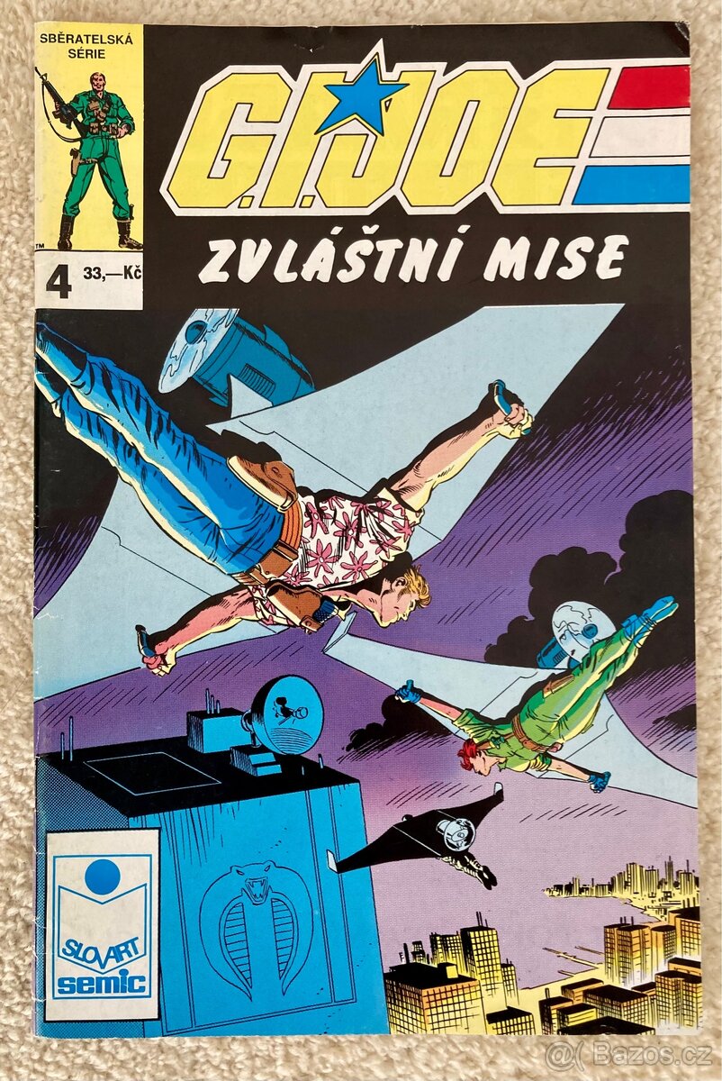 G.I.Joe #4 - Zvláštní mise (Semic Slovart) 1993