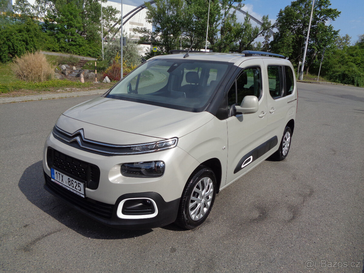CITROEN BERLINGO 1.5 HDi KOUPENO ČR,1.MAJITEL,SERVISKA
