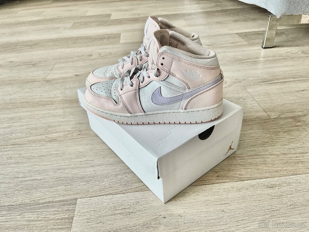 Nike Air Jordan 1 Mid GS Pink Wash vel. 39