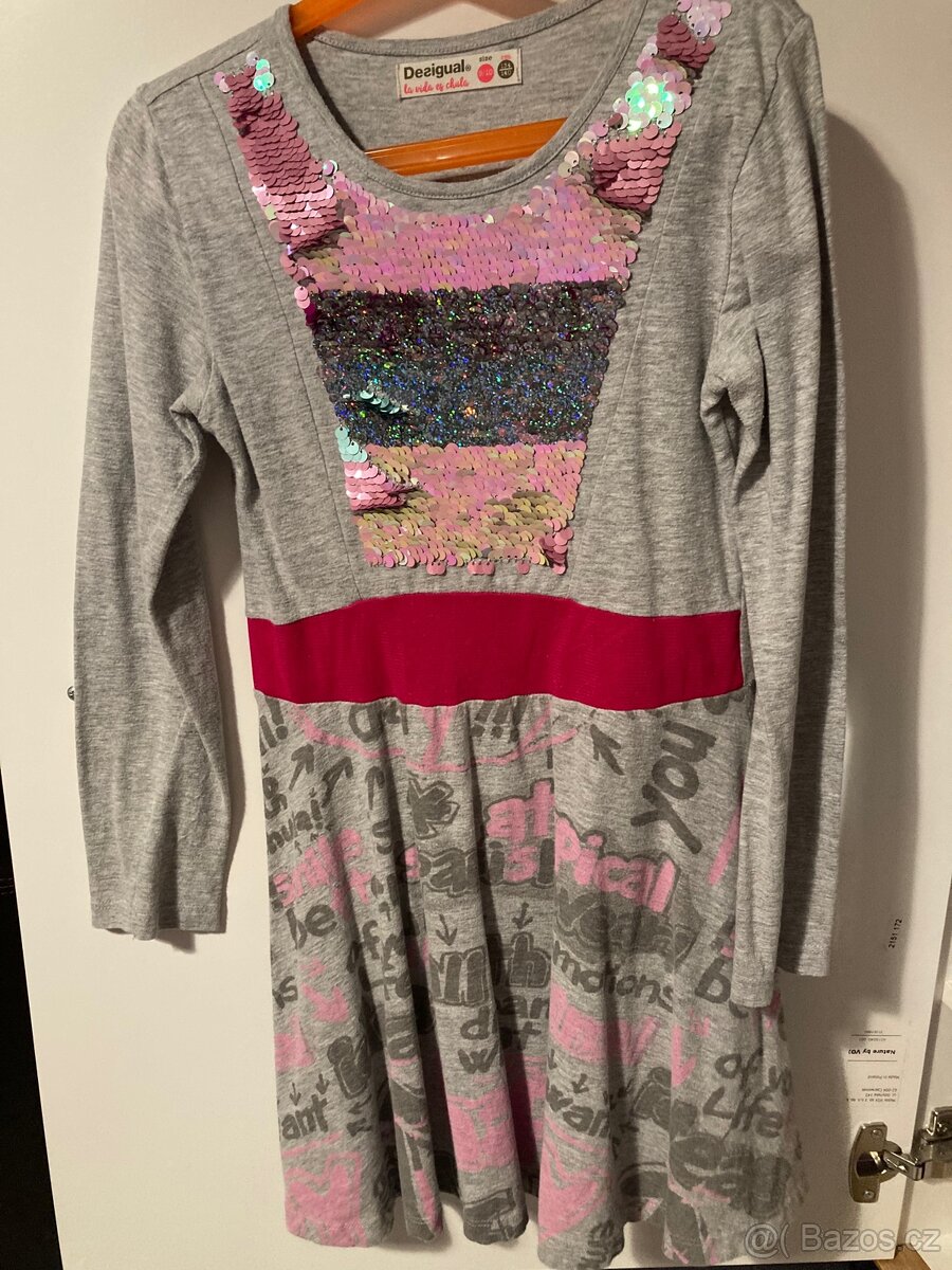 Bavlněné šaty Desigual 134/140