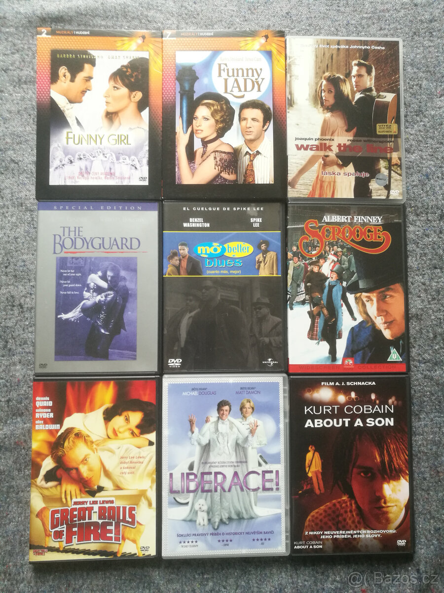 DVD s hudební tématikou
