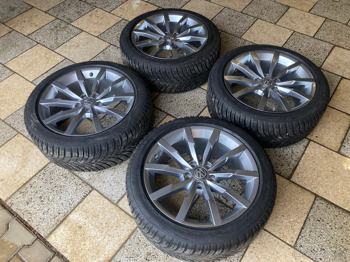 Alu disky 5x112 R18 Monterey VW Passat originál