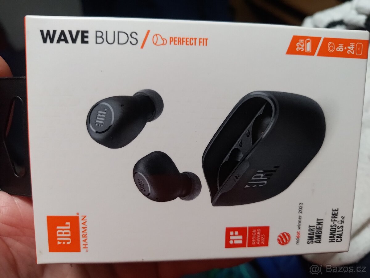 Sluchátka JBL Wave buds
