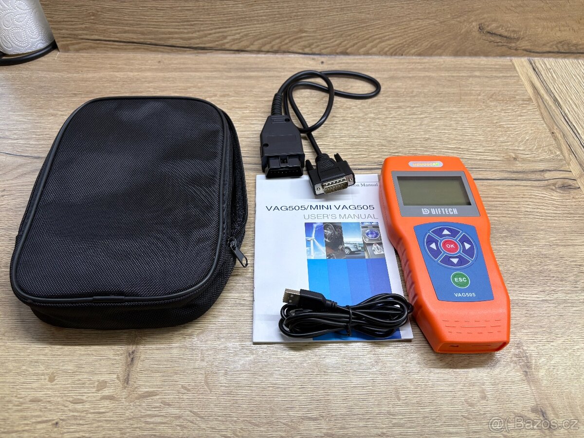 Diagnostika VAG505 - není nutný notebook