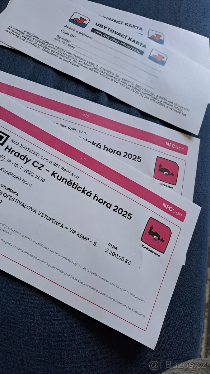 Lístky hrady.cz