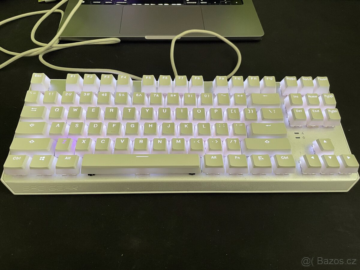 SPC Gear GK630K Tournament White