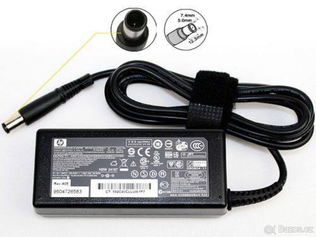 Nabíječka adaptér HP 90W 4,74A Velký výprodej ✅