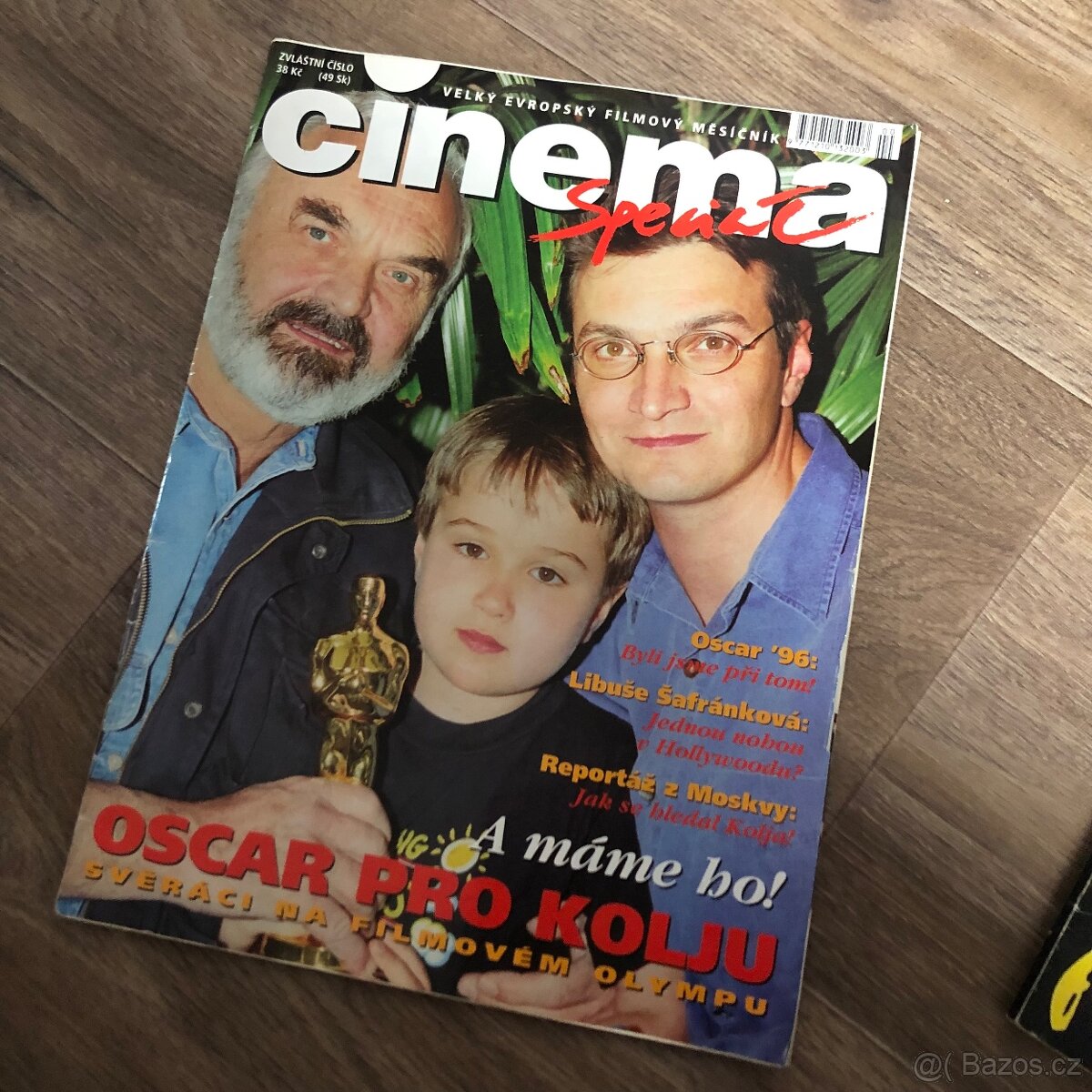 CINEMA speciál Svěrák Kolja Oscar 1996