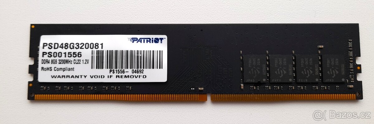 DDR4 8GB 3200MHz