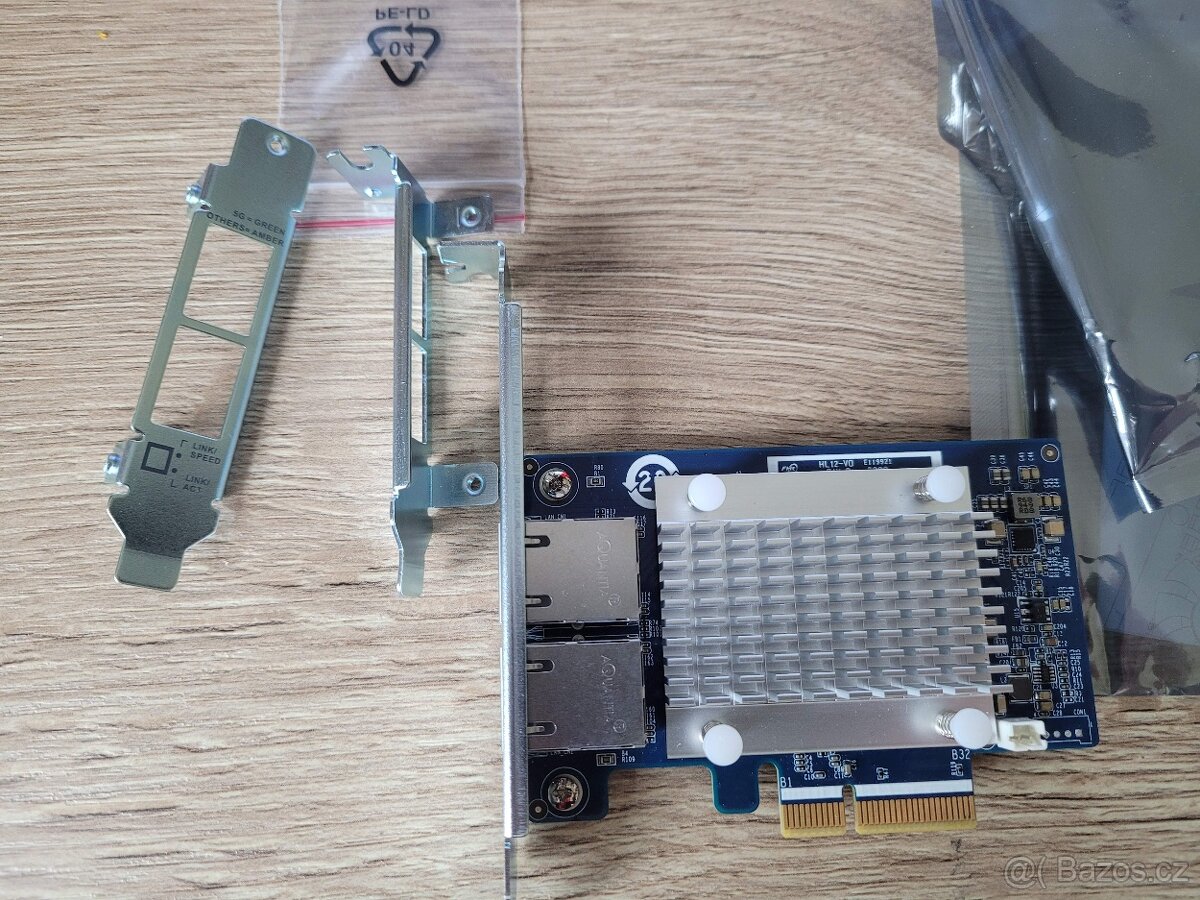 QNAP QXG-5G2T-111C - 2 portová 5 Gbps LAN karta