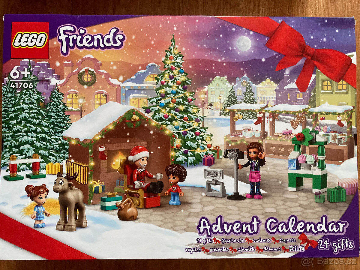 Lego adventní kalendář, friends