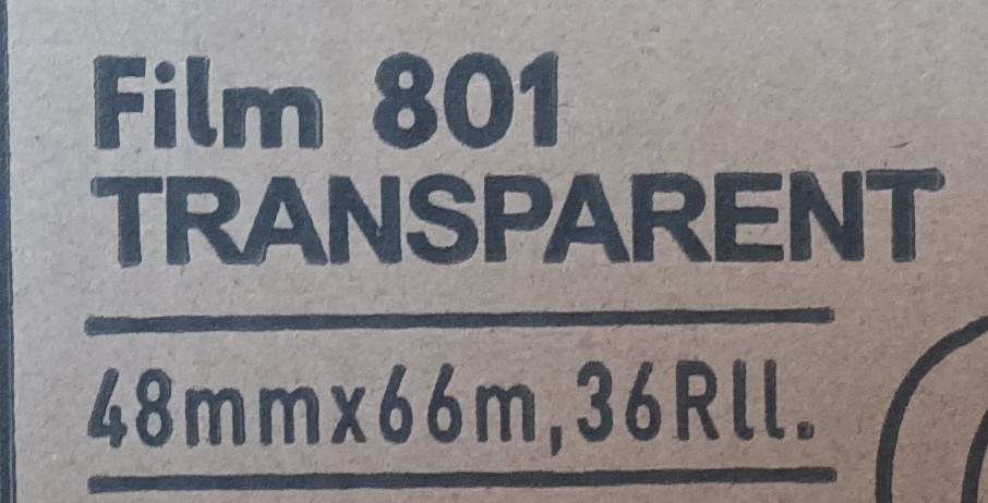 Lepící pásky transparent 48 mm x 66 mm 36 rolí v krabici