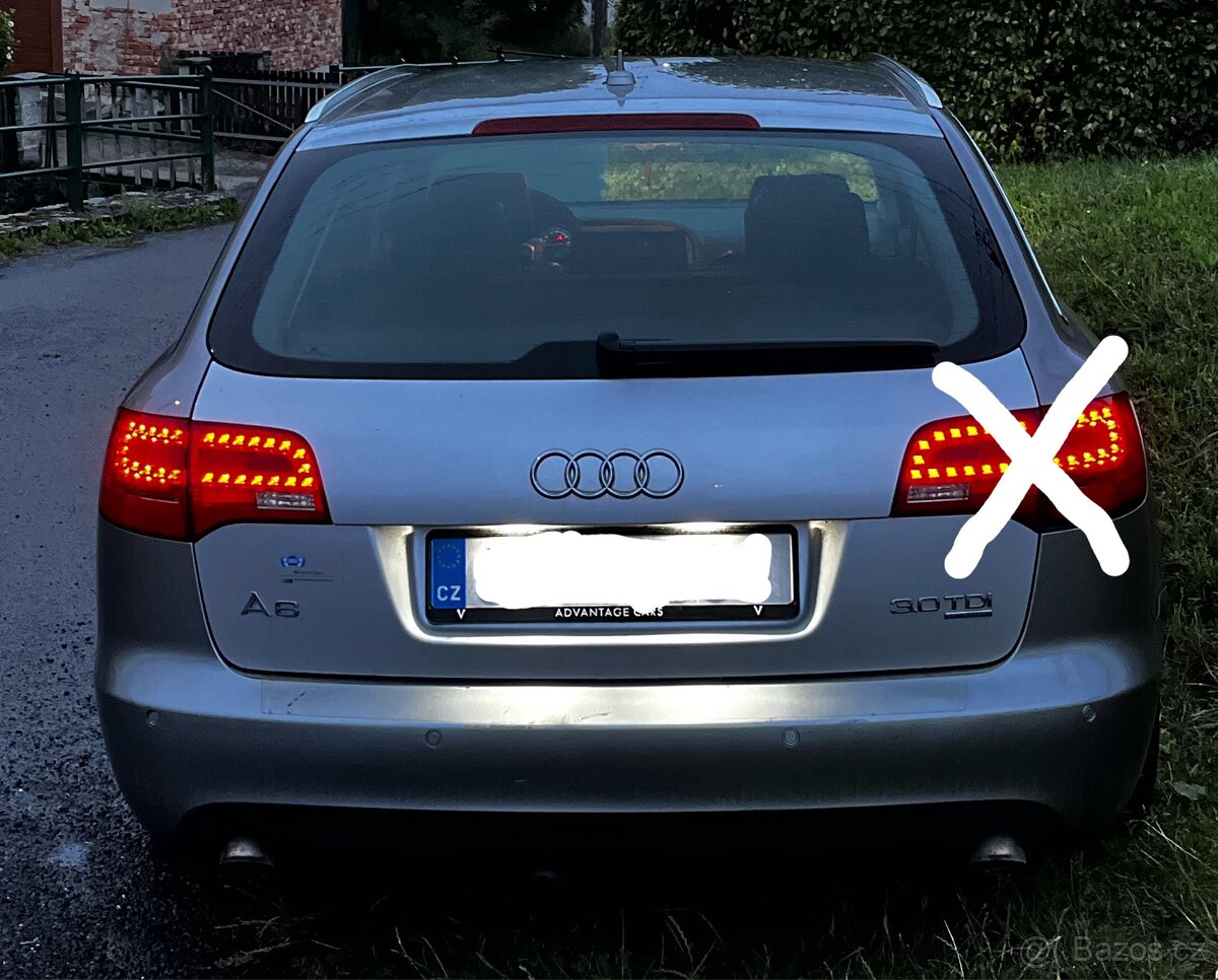 Levé zadní světlo A6 C6