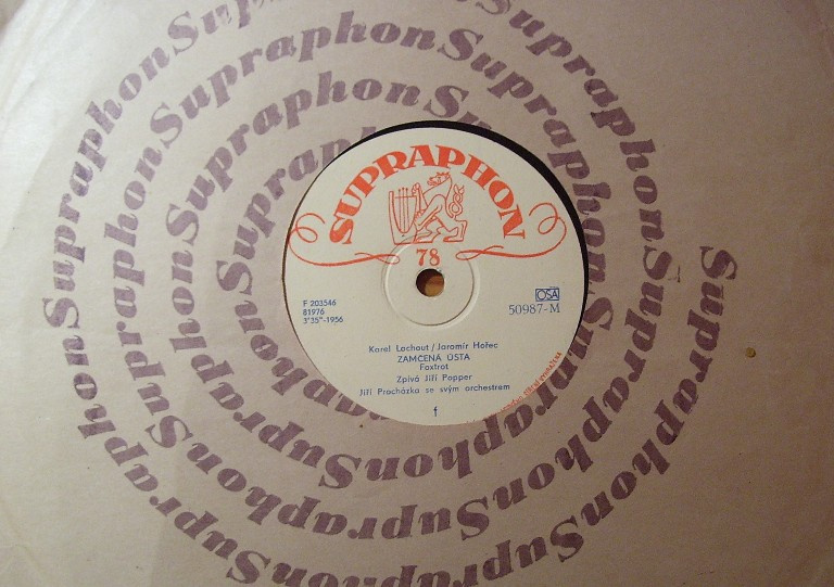 EP deska Jiří Popper 1956-Zamčená ústa,Tou starou stezkou/37