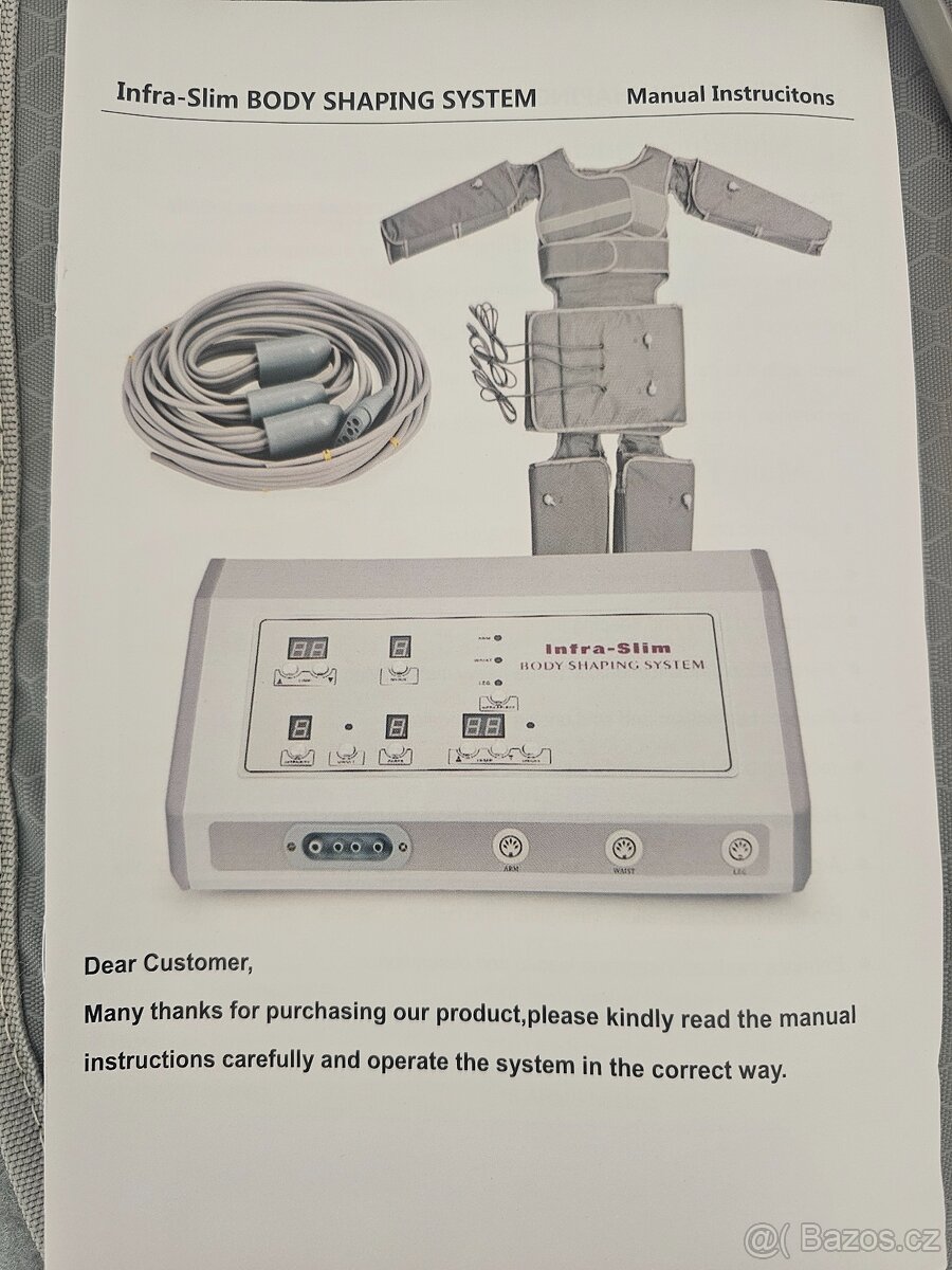 Lymfodrenážní přístroj nový