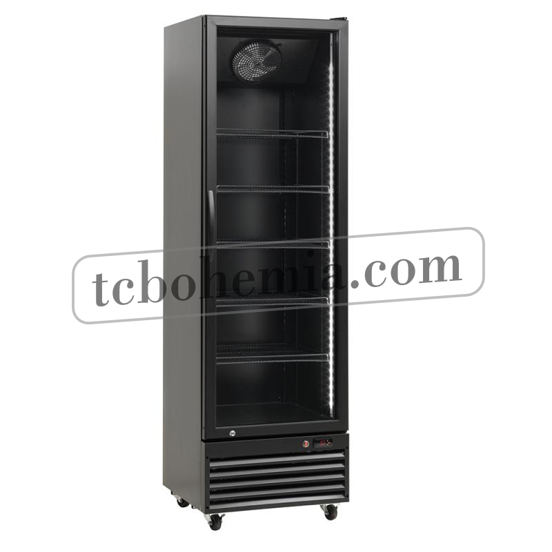 Lednice s prosklenými dveřmi - SD 426 BE - nové zboží