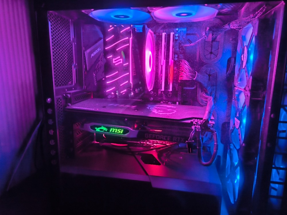 Herní PC RTX 2070, SSD M2 500 gb, 16 gb ram