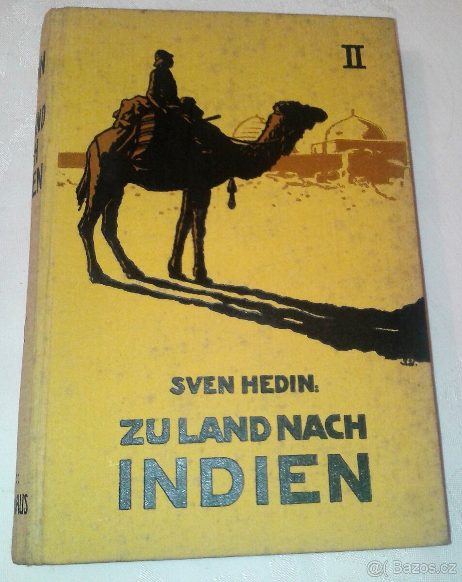 Sven Hedin - 13 knih - německy švabachem
