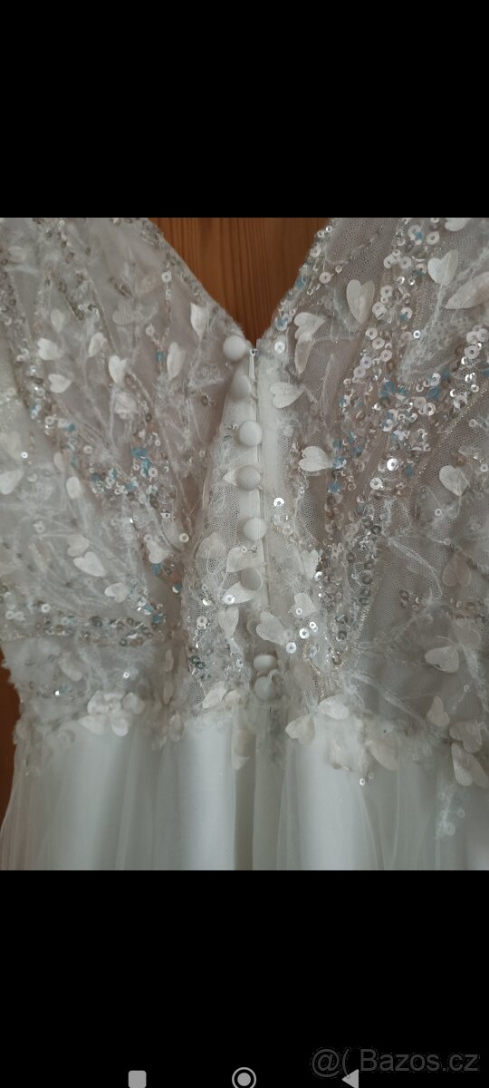 Svatební šaty 44-46vel.