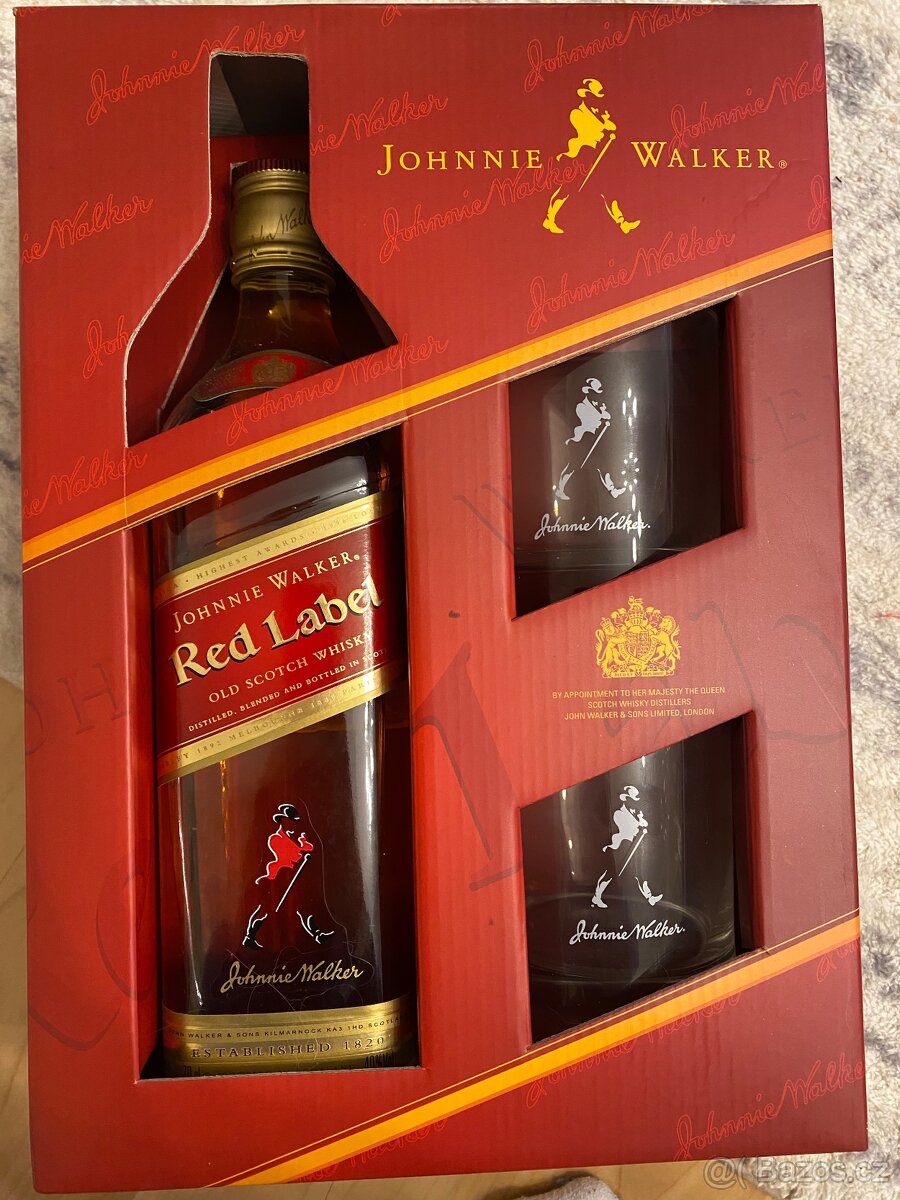 WHISKY JOHNNIE WALKER DÁRKOVÉ BALENÍ