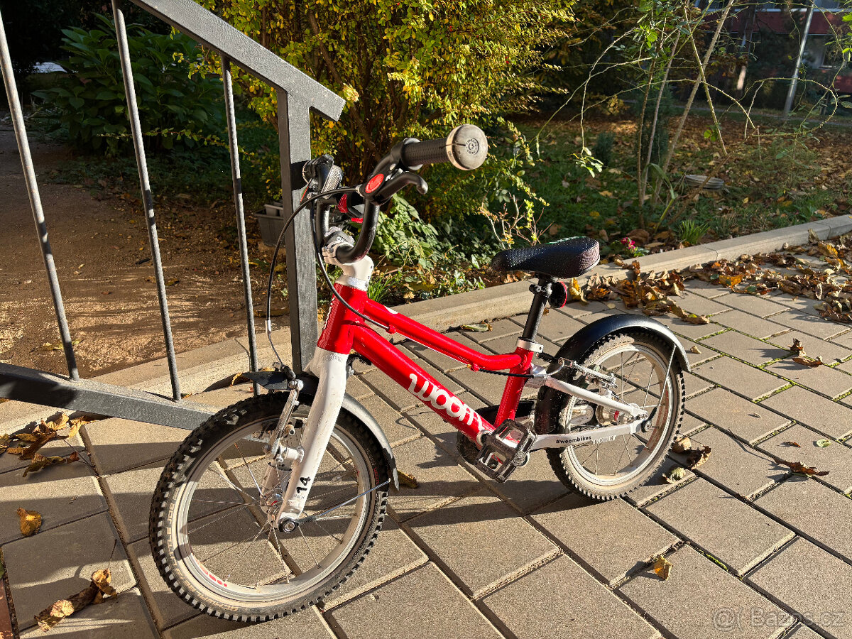 Dětské kolo Woom 2 (průměr kol 14")