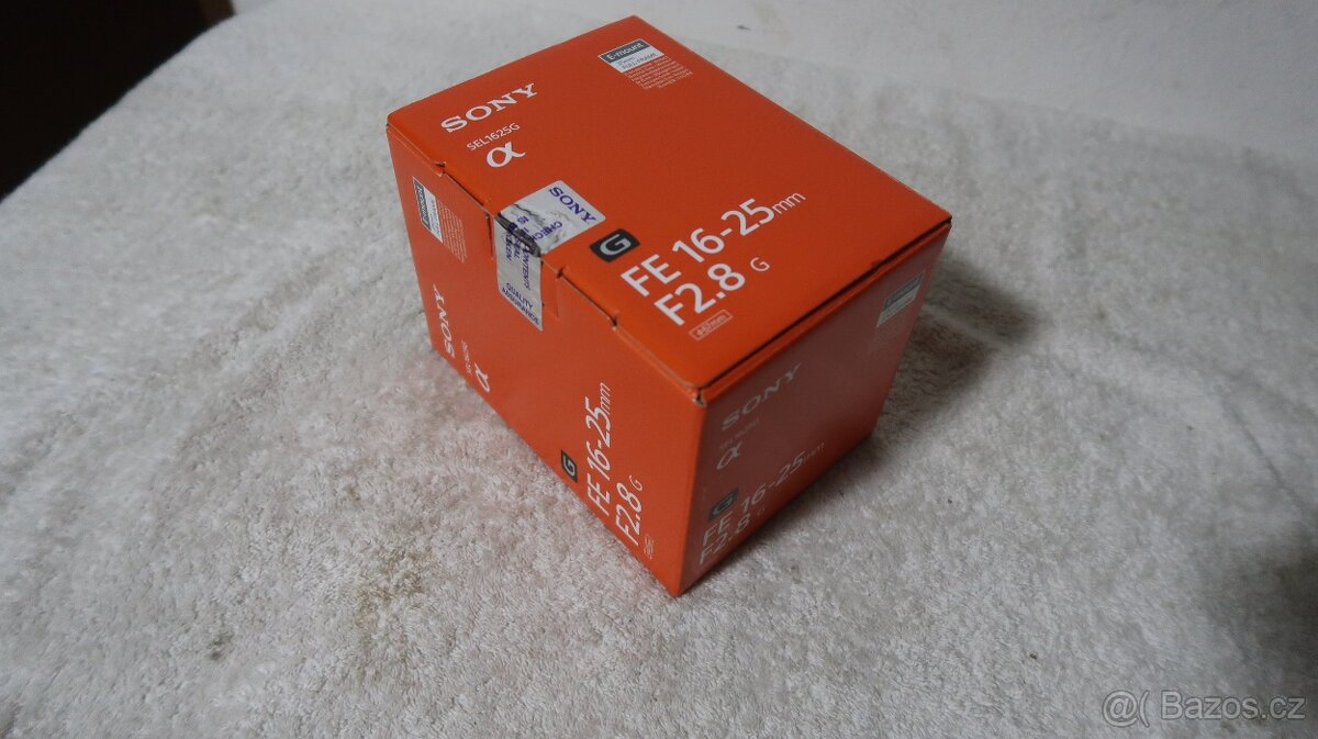 Sony FE 16-25 f2,8 G
