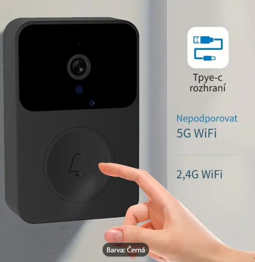Nový bezdrátový zvonek s kamerou