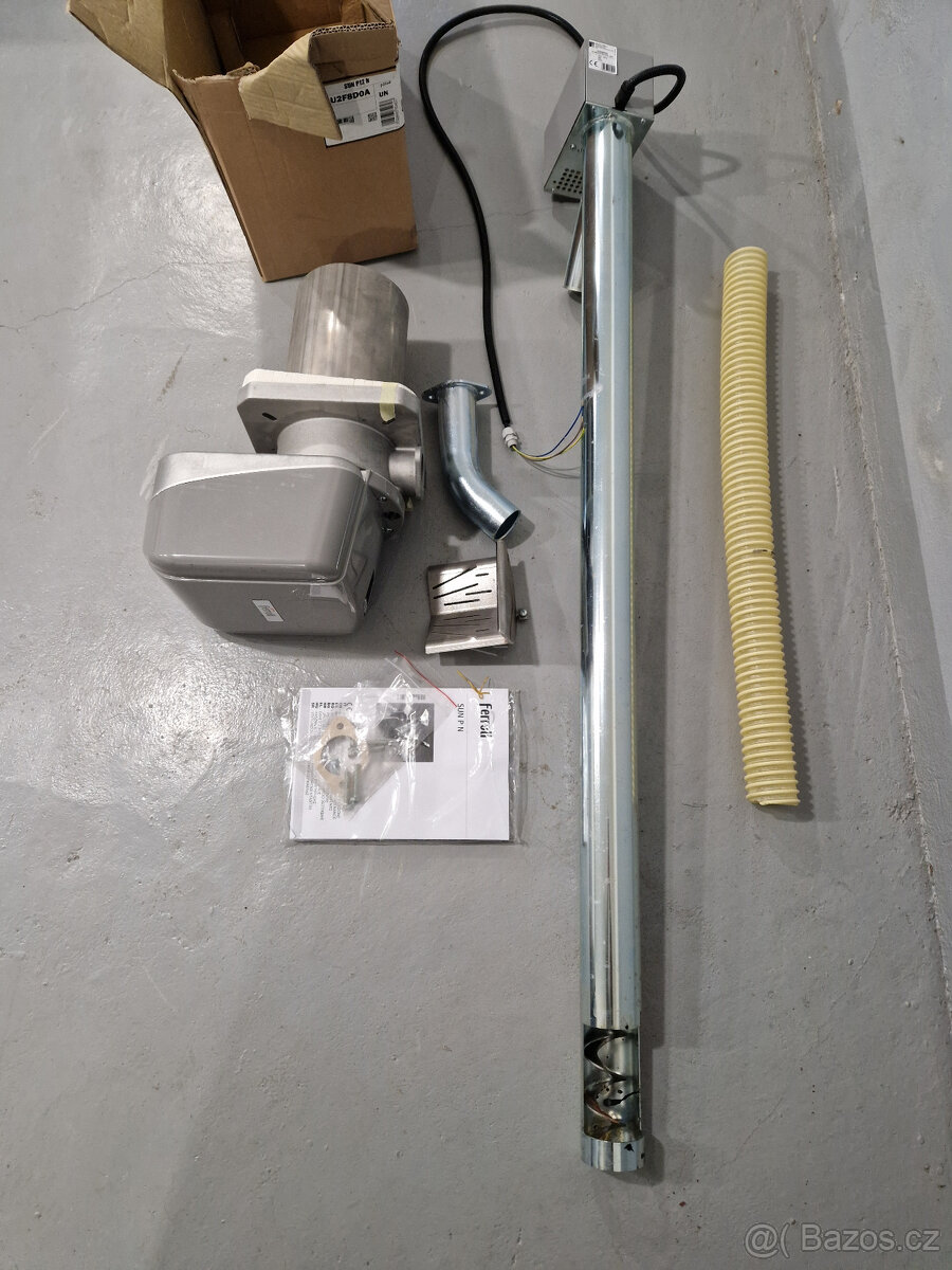 Hořák SUN P12 peletový, 30 - 55 kW Hořák SUN P12 peletový,