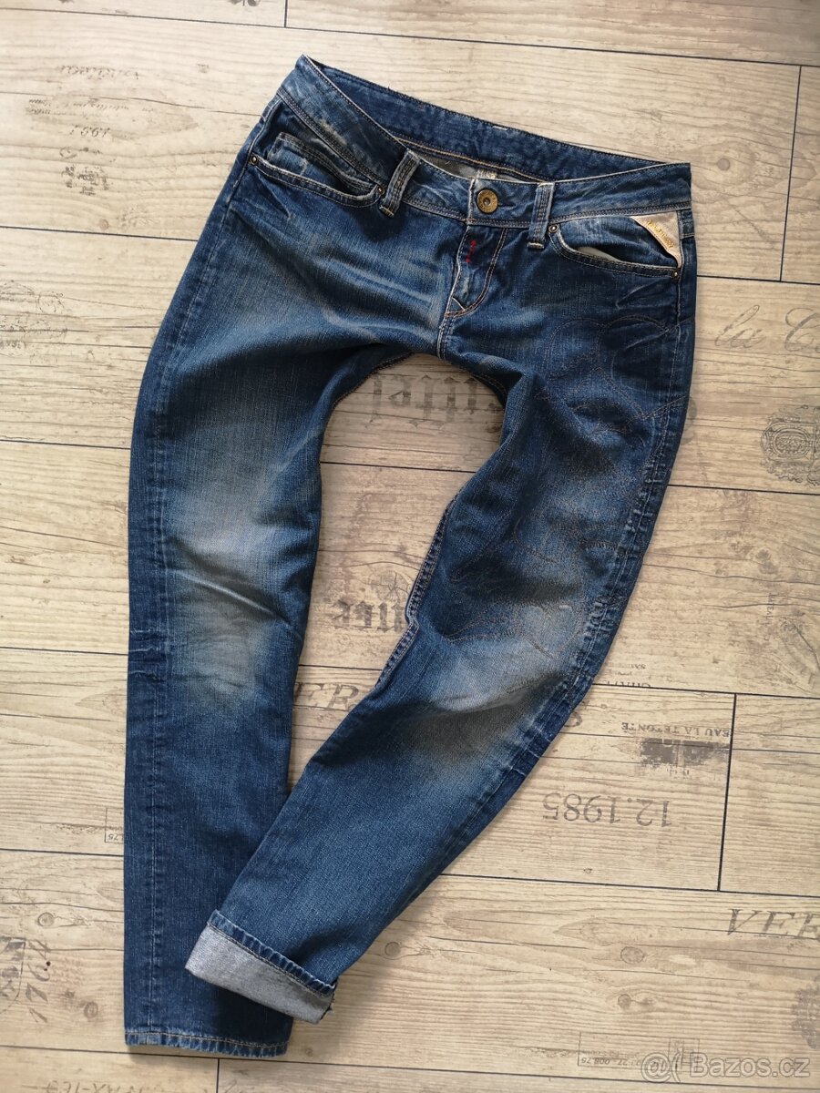 rifle Replay s výšivkou W :28,L:30