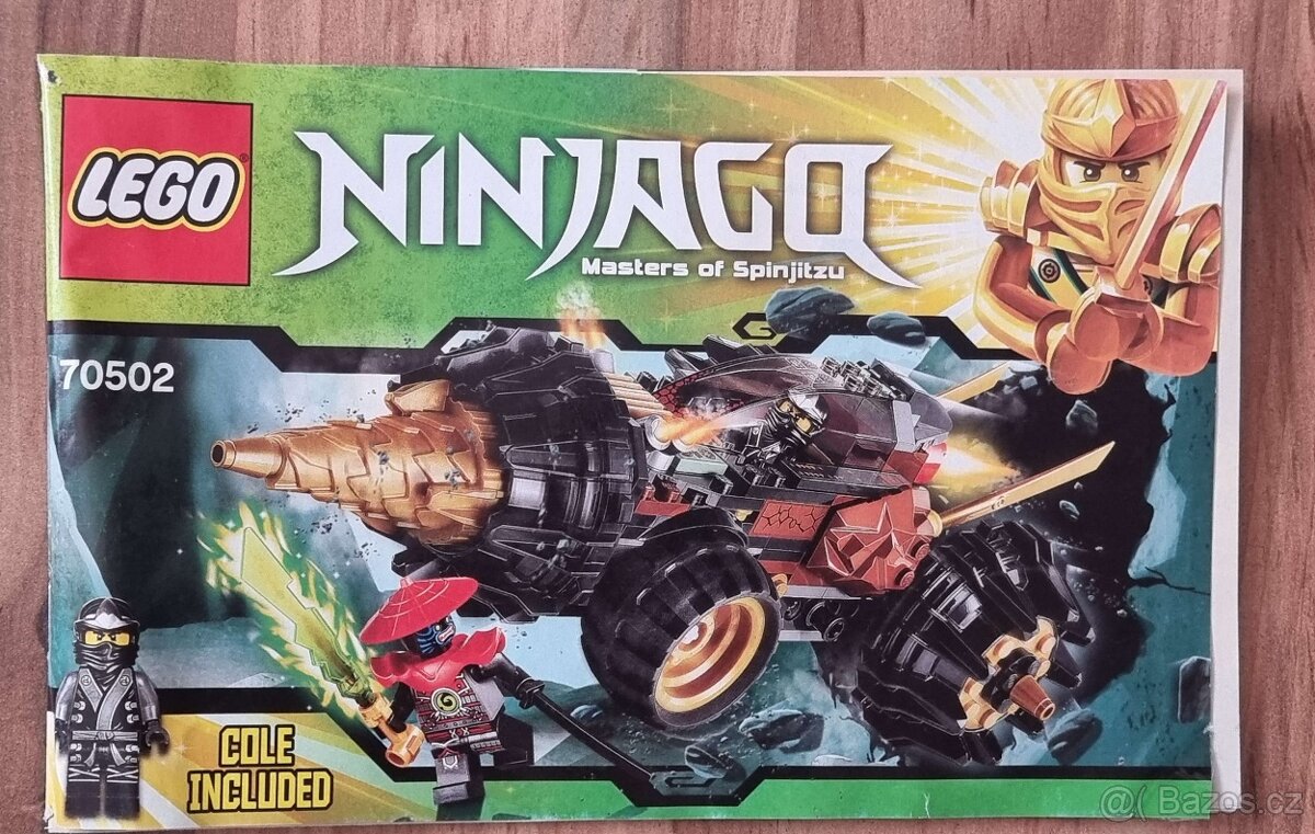 ⛏️ LEGO Ninjago 70502 – Coleův razicí vrták