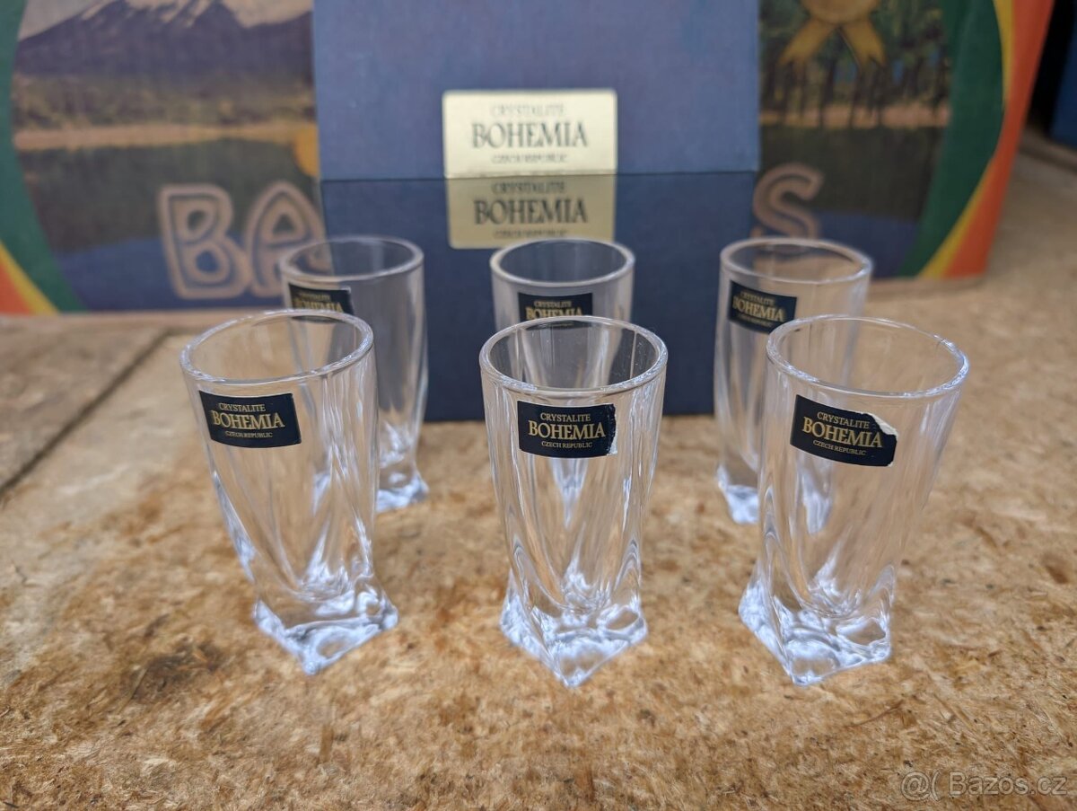 Štamprdlata, panáky nové Chrystal Bohemia