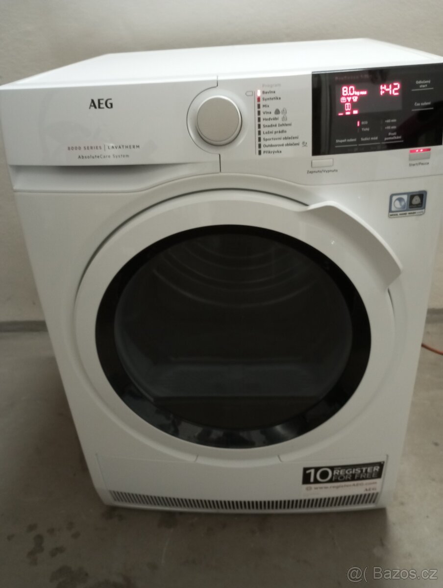 Sušička AEG série 8000