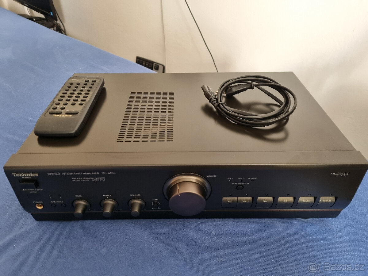 Prémiový zesilovač TECHNICS SU-A700 Stereo - MOS Třída AA
