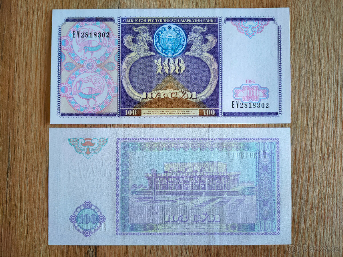 Uzbekistán - 100 sum