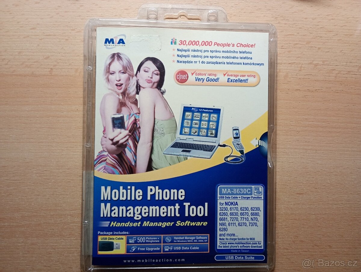 Prodám datový kabel NOKIA USB MA-8630C