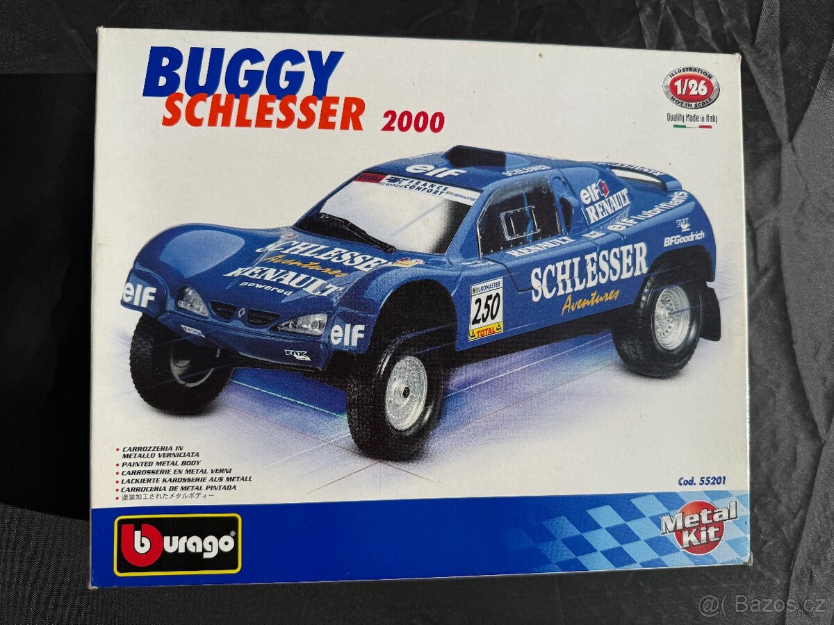 Bburago Buggy Schlesser 2000 1/24