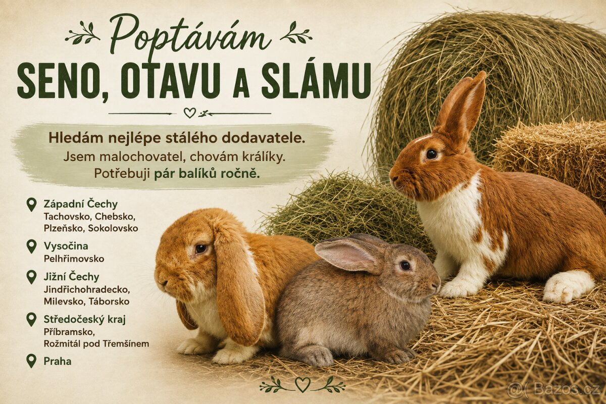 Seno, otava, sláma