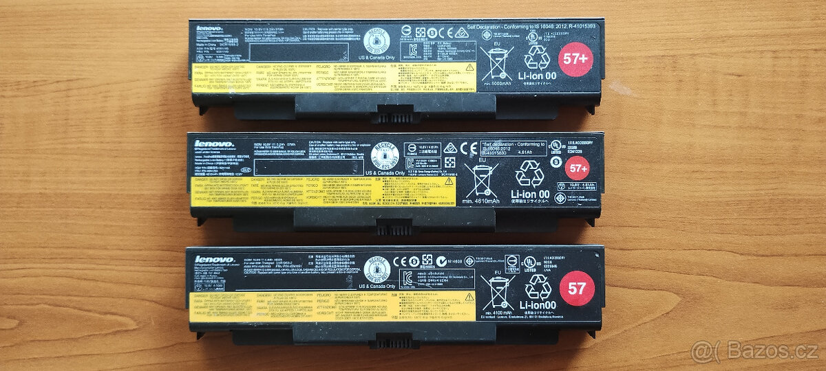 baterie Lenovo (57+) pro notebooky ThinkPad (2.5hod)