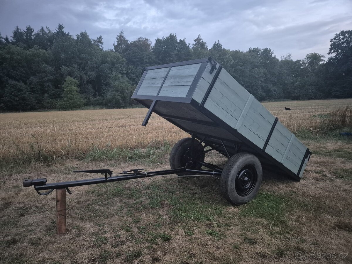 Sklopny vlek za traktor,malotraktor