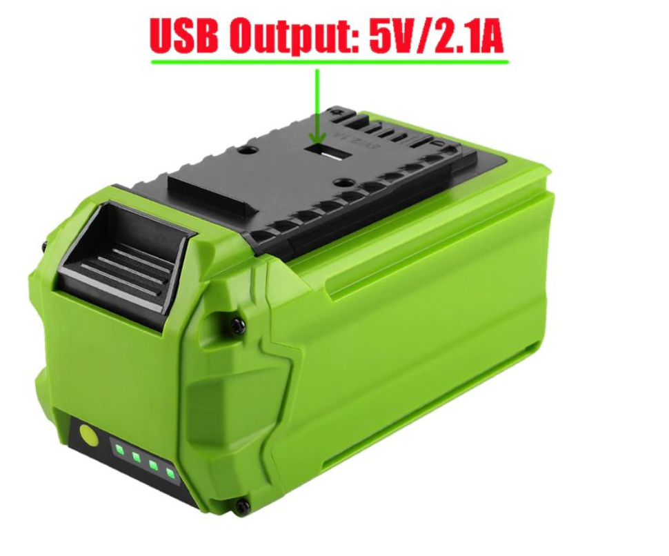 GreenWorks 40V - baterie (box pro 20x 18650)
