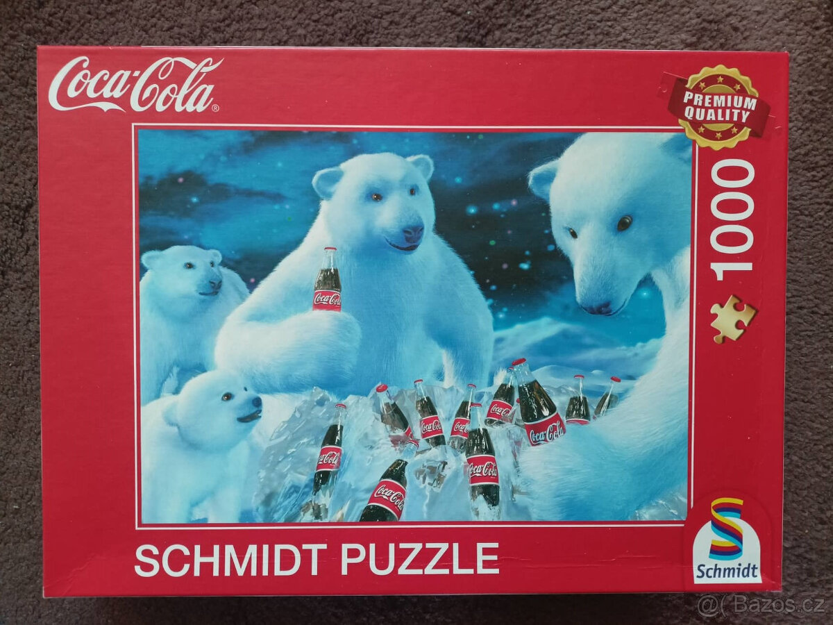 1000 puzzle coca cola