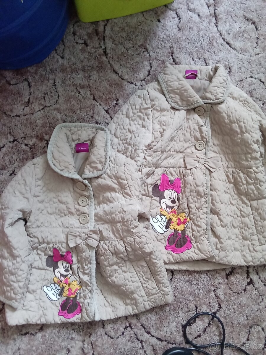 Kabátek Minnie - pro sourozence