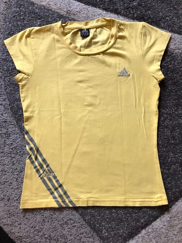 Žluté Adidas Tričko