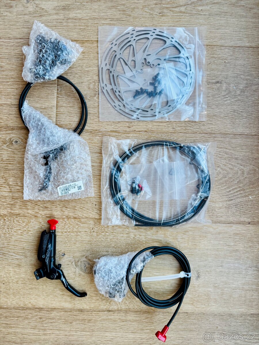 kompletní sada brzd SRAM Code R / přední zadní a kotouče