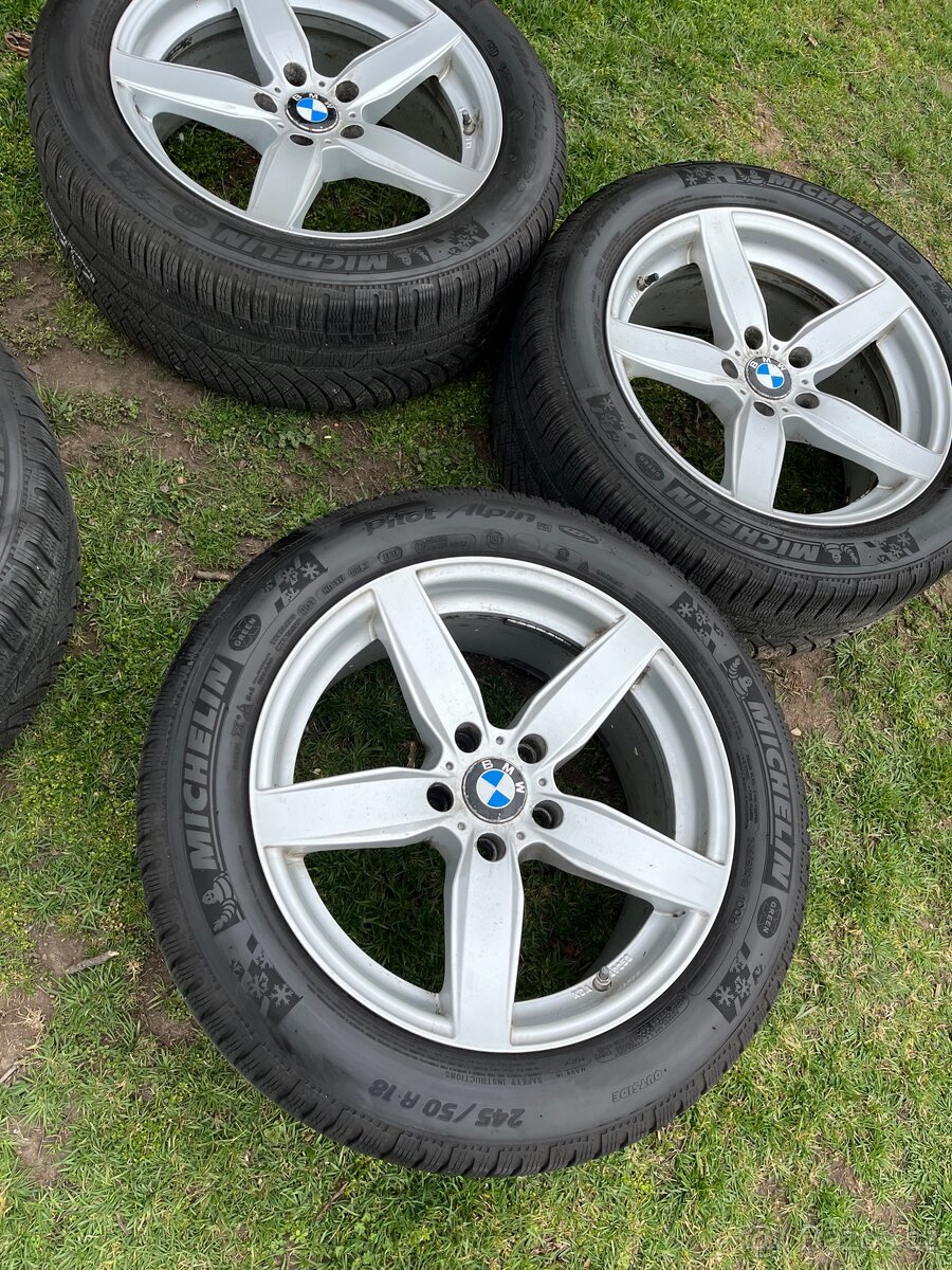 Prodám Alu kola Bmw s pneu Michelin