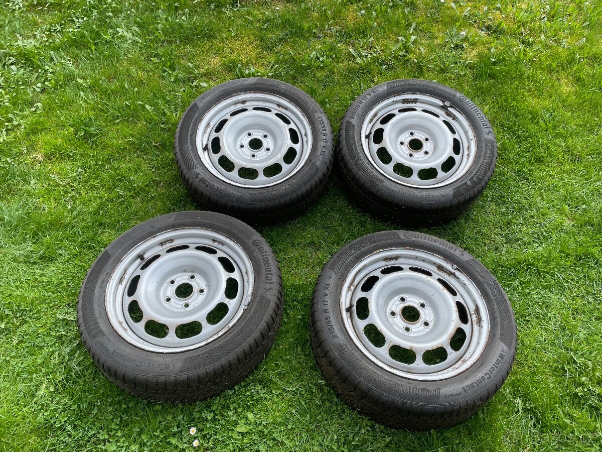 Zimní kola 6,5Jx17 Continental 215/55 R17