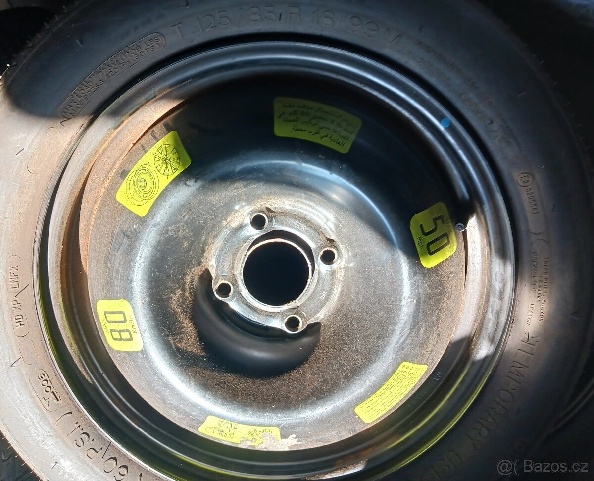 Ano mám ji ješt 4x108 16 65,1 dojezd.kolo Peugeot Opel Citr