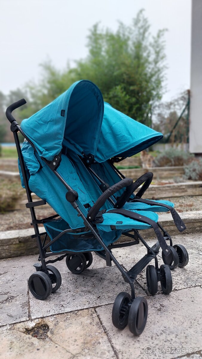 Dvojitý kočárek, dvojkočárek 4Baby TWINS
