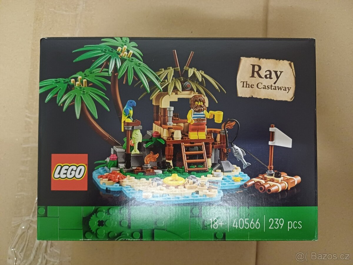 LEGO Ideas 40566 Trosečník Ray