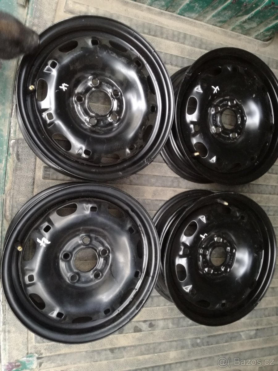 plech.disky 5x100 R14 FABIA, ROOMSTER, IBIZA, POLO